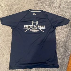 Under Armour Navy blue dri fit shirt